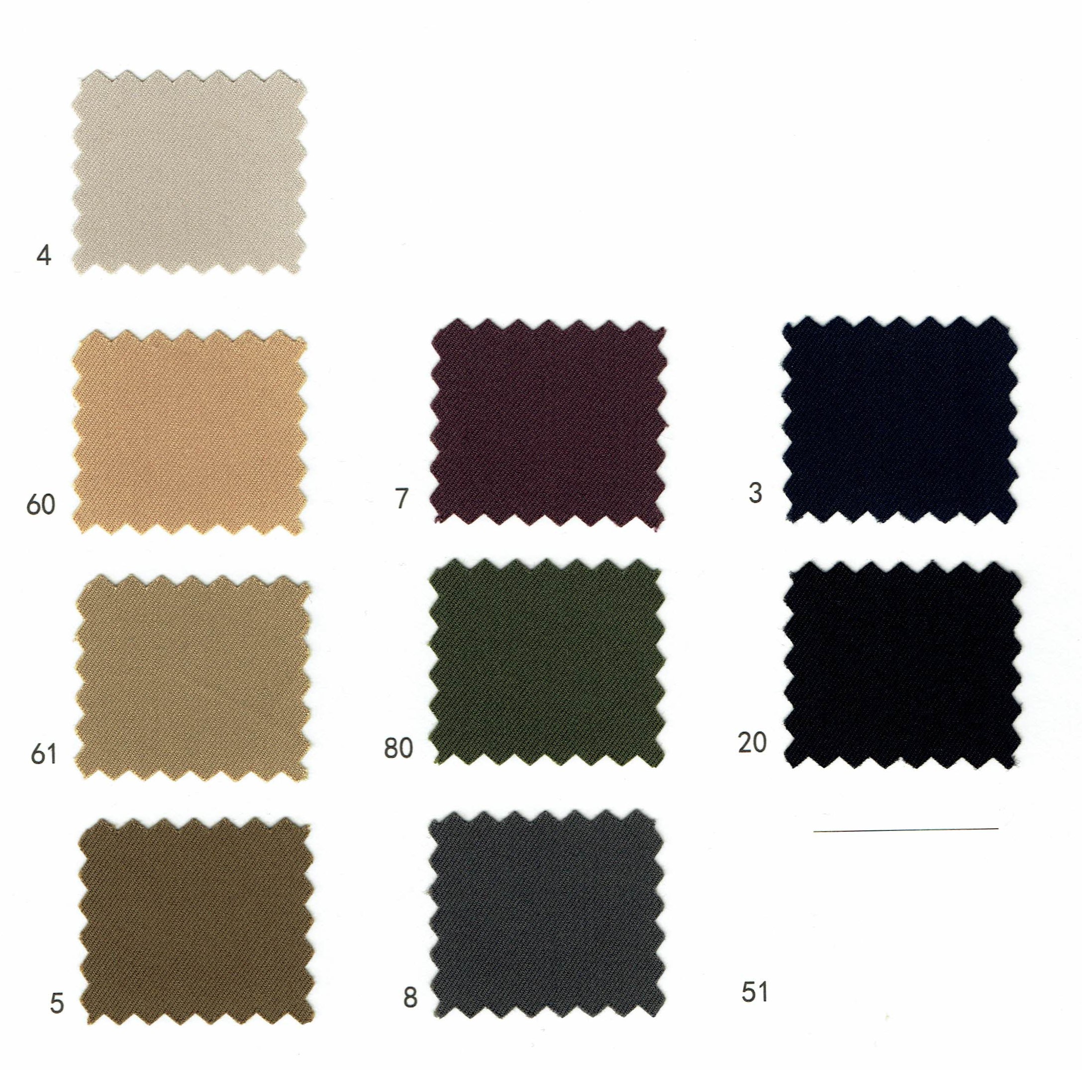 View COTTON46/NYLON31/[CELLULOSE]20/POLYURETHANE3  CELLULOSE DYED GABARDINE  CELLULOSE DYED GABARDINE