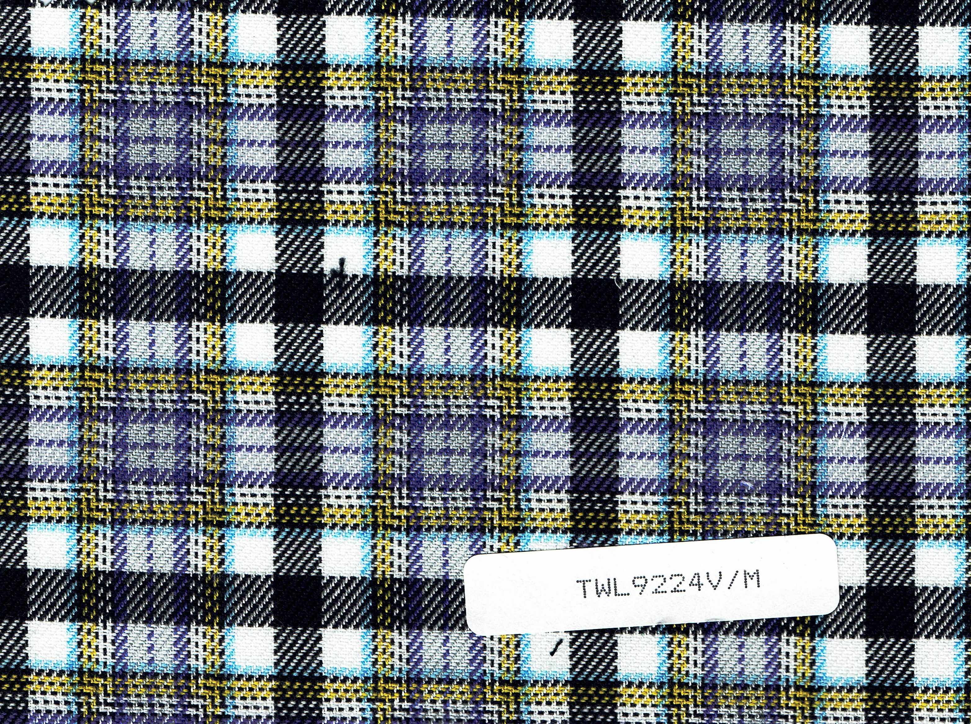 View PLAID TWILL VIO/BLK/MAZ